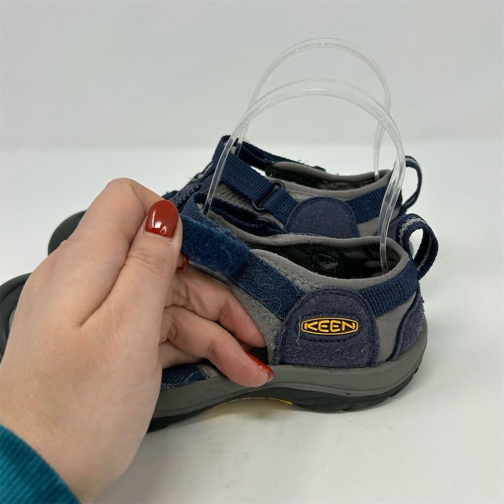Keen Youth Venice H2 Sandals Blue/Gray Size 3 Waterproof Outdoor Kids - Picture 7 of 14